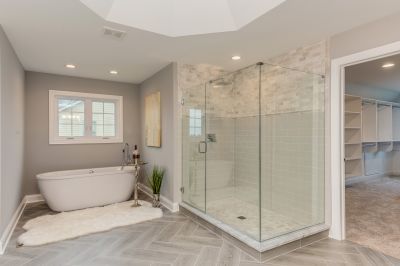 Walk-in Showers with Frameless Glass